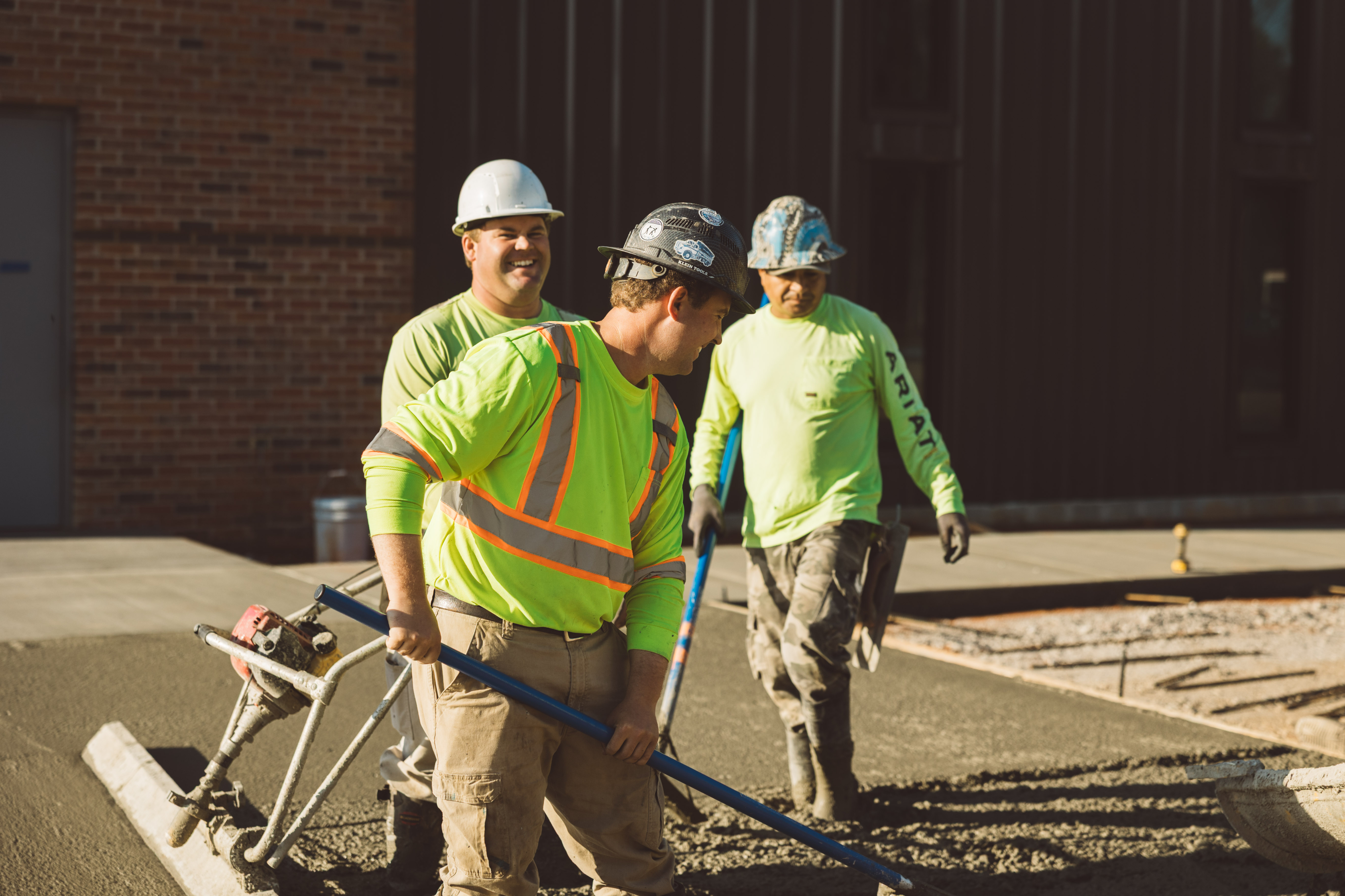 Ethos Contracting Group team at work