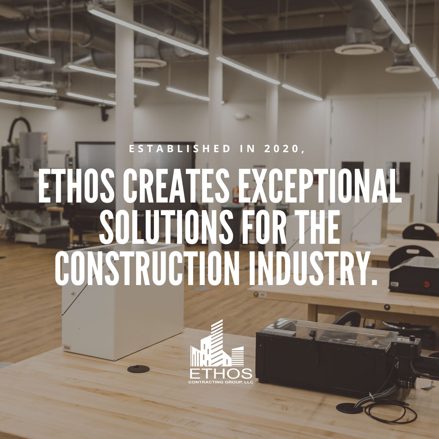 Established in 2020, Ethos creates exceptional solutions for the construction industry